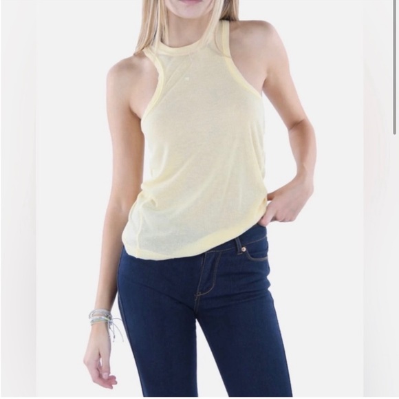 Free People Varsity Tank NWT. Size Medium. - Picture 9 of 11